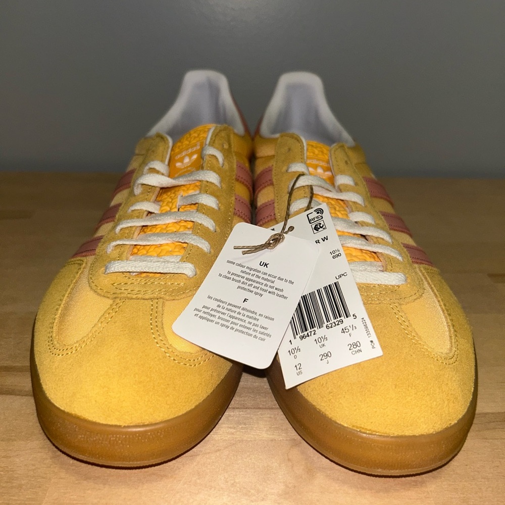 Adidas Originals Gazelle Semi Spark Clay Size 12 Women’s/10.5 Men’s NEW - Picture 4 of 6